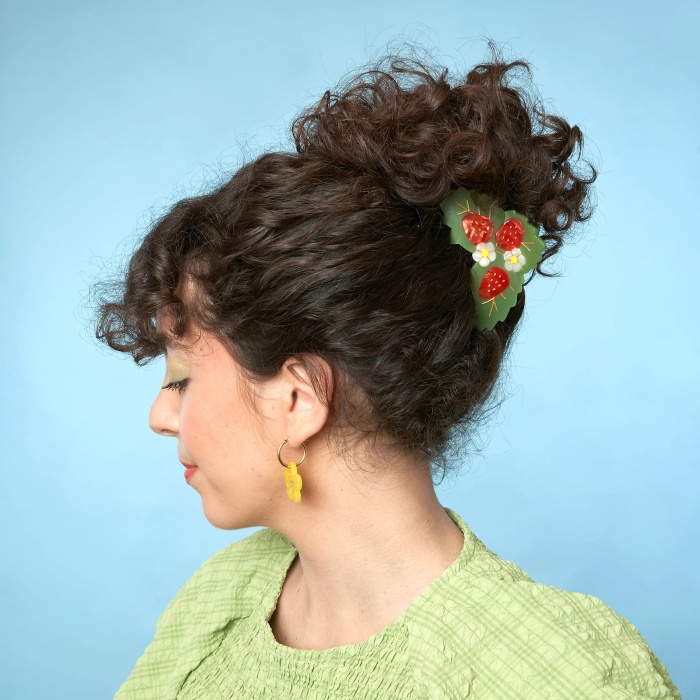 Pince à cheveux Fraisier Coucou Suzette