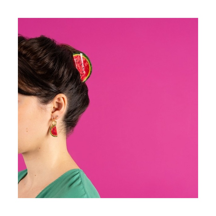 Pince à cheveux Pastèque Coucou Suzette