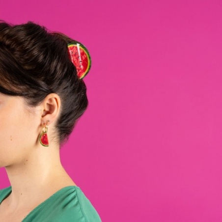 Pince à cheveux Pastèque Coucou Suzette
