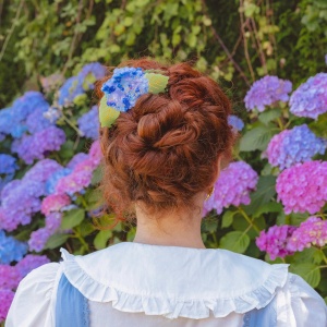 Pince à cheveux Hortensia...