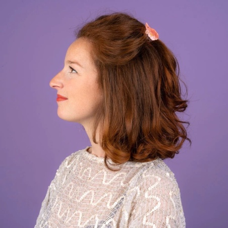 Mini pince à cheveux Crevette Coucou Suzette