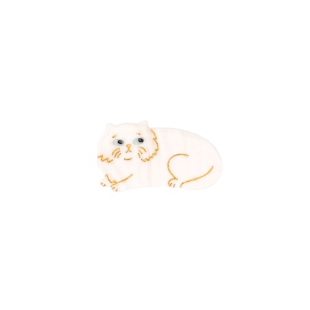 Barrette Chat persan Coucou Suzette