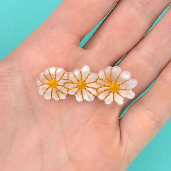 Barrette Pâquerettes Coucou Suzette