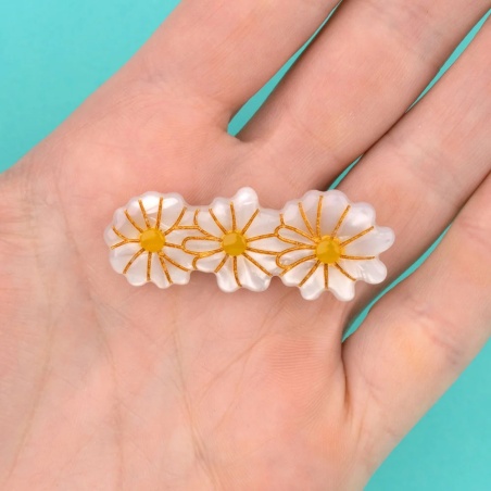 Barrette Pâquerettes Coucou Suzette
