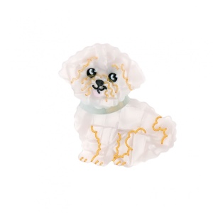Barrette Bichon Coucou Suzette