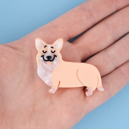 Barrette Corgi Coucou Suzette