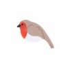 Barrette Rouge-Gorge Coucou Suzette