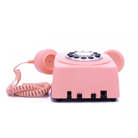 Téléphone mural 746 rose GPO Retro