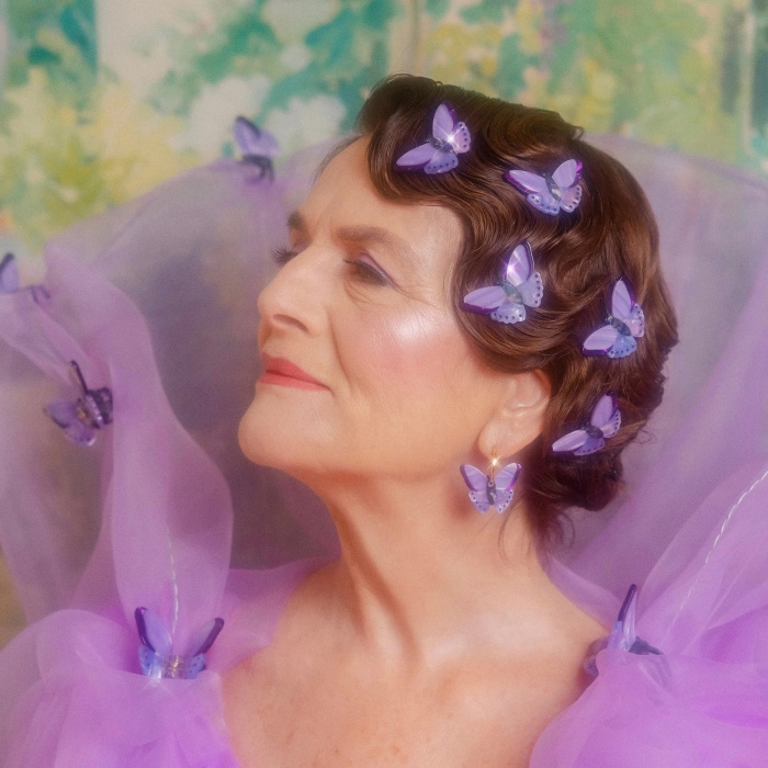 Barrette Papillon mauve Coucou Suzette