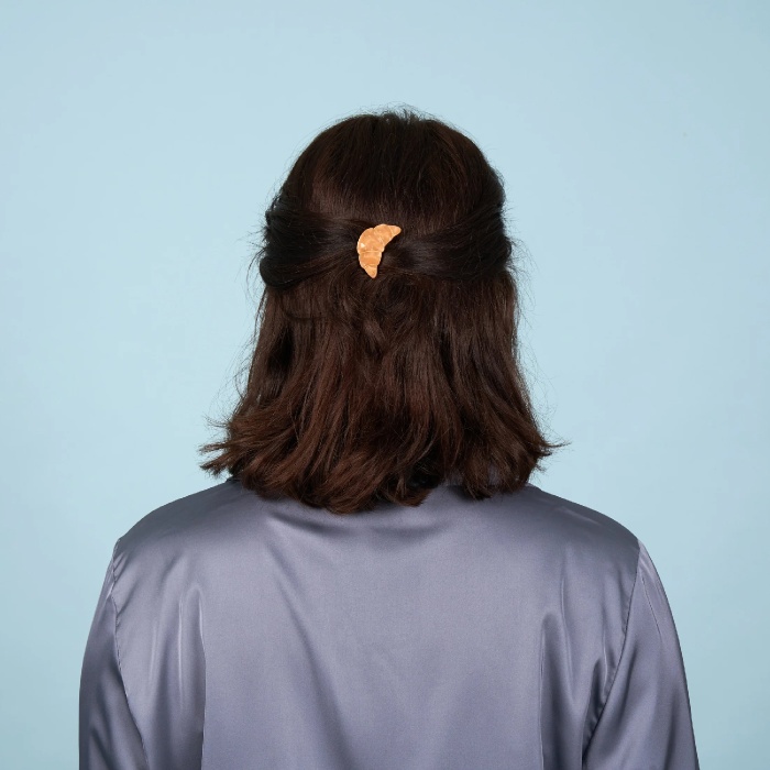 Barrette Croissant Coucou Suzette