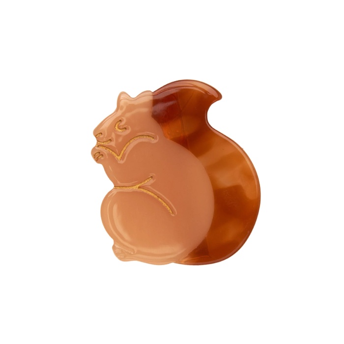Barrette Écureuil Coucou Suzette