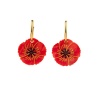 Boucles d'oreilles Coquelicot Coucou Suzette