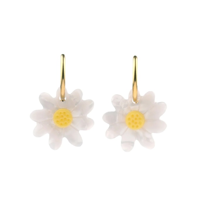 Boucles d'oreilles Pâquerette Coucou Suzette