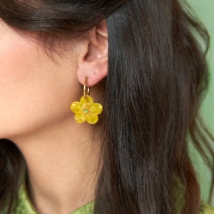Boucles d'oreilles Bouton...