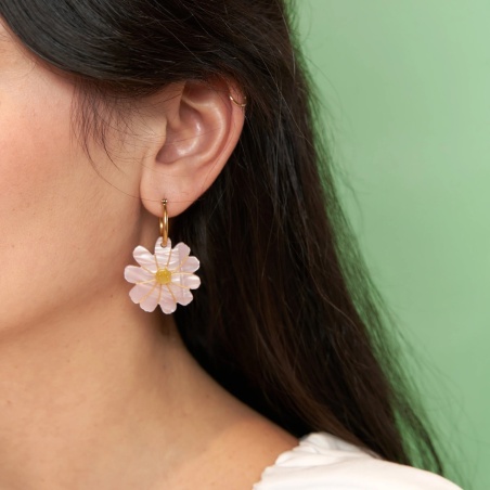 Boucles d'oreilles Cosmos Coucou Suzette