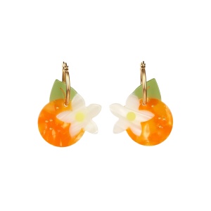 Boucles d'oreilles Fleur...