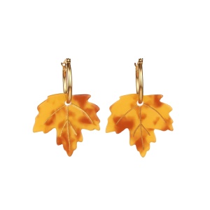Boucles d'oreilles Feuille...