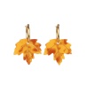 Boucles d'oreilles Feuille d'Erable Coucou Suzette