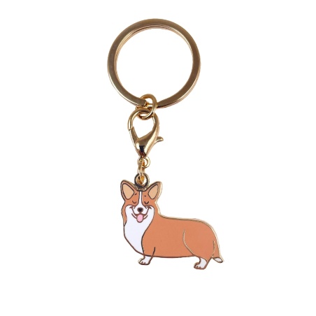 Porte-clés Corgi Coucou Suzette