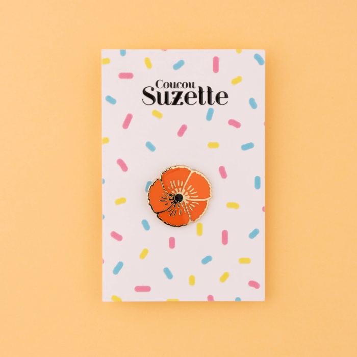 Pin's Coquelicot Coucou Suzette