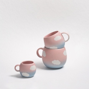 Grande tasse Cloud Egg Back...