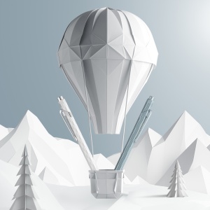 Stylo-bille 849 Alpine Frost Caran d'Ache