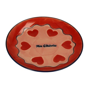 Assiette Coeur Ma Chérie