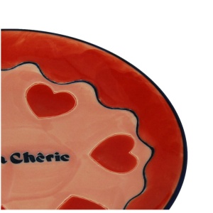Assiette Coeur Ma Chérie