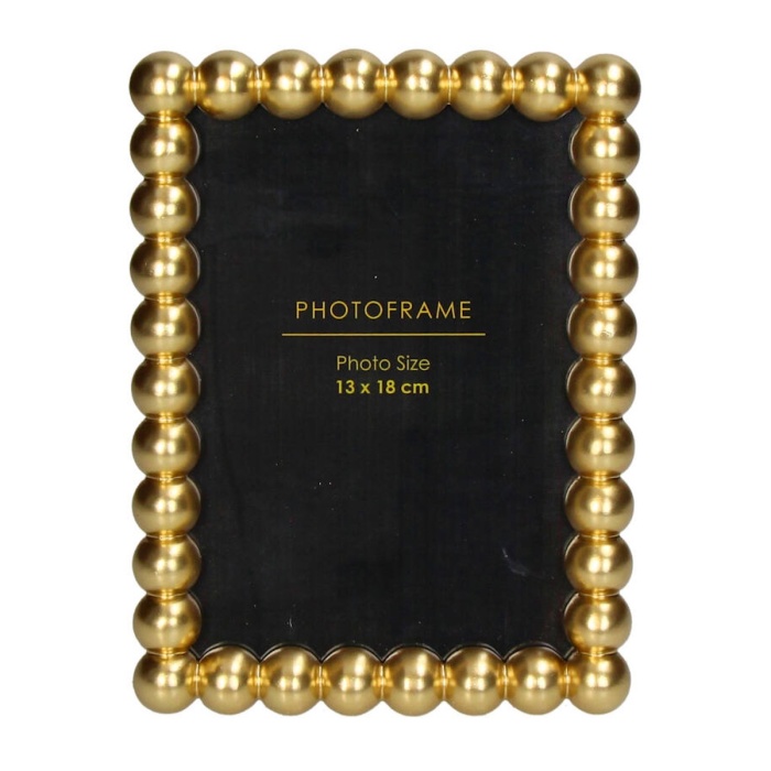 Cadre à poser Beads or