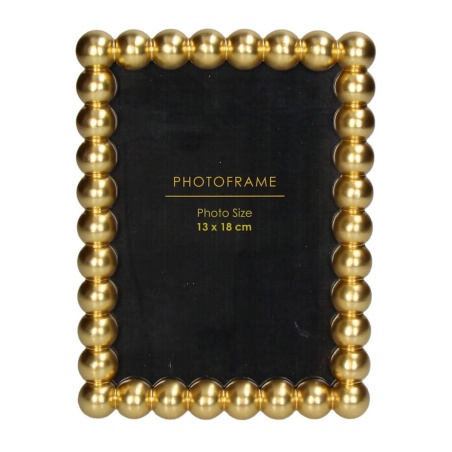 Cadre à poser Beads or