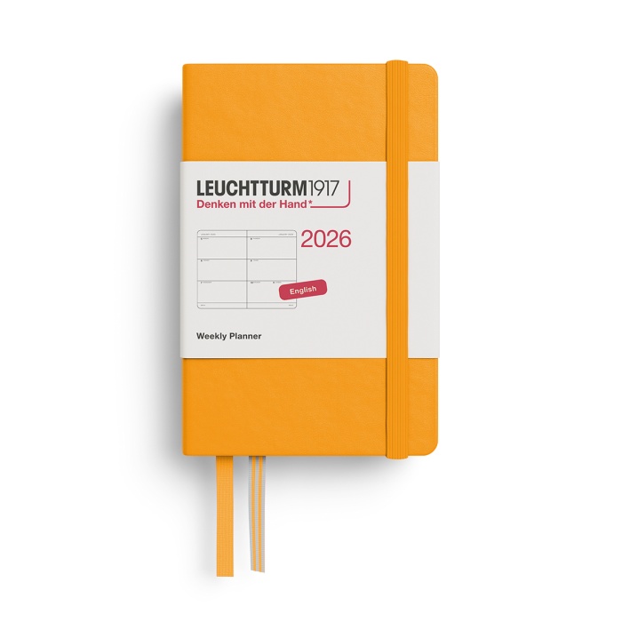 Mini agenda 2026 Semainier Leuchtturm1917