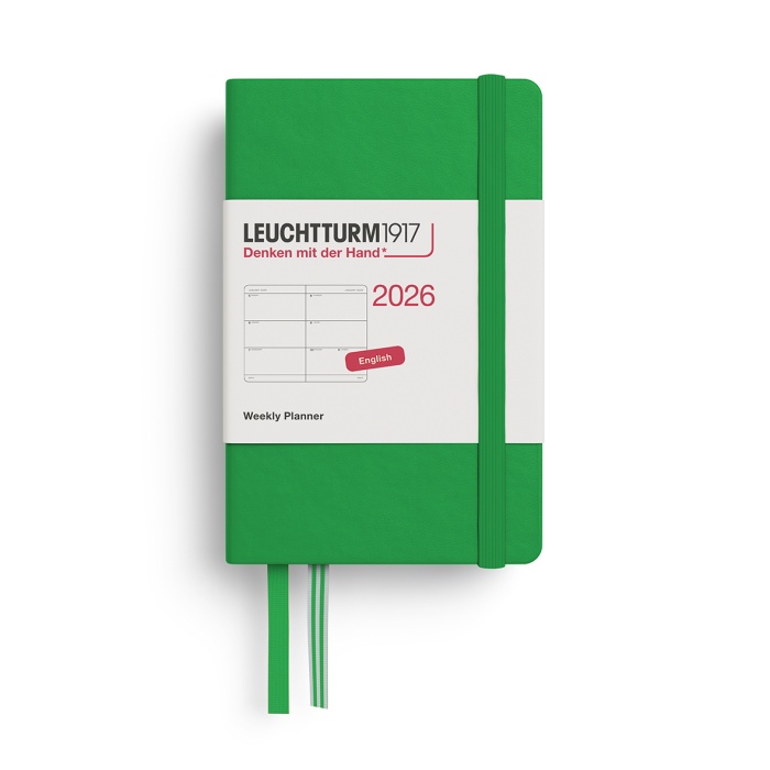 Mini agenda 2026 Semainier Leuchtturm1917