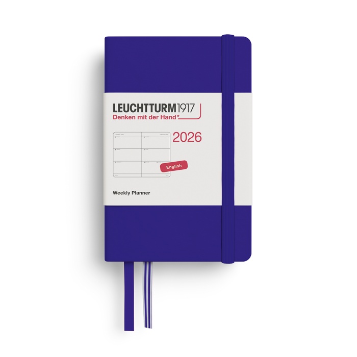 Mini agenda 2026 Semainier Leuchtturm1917