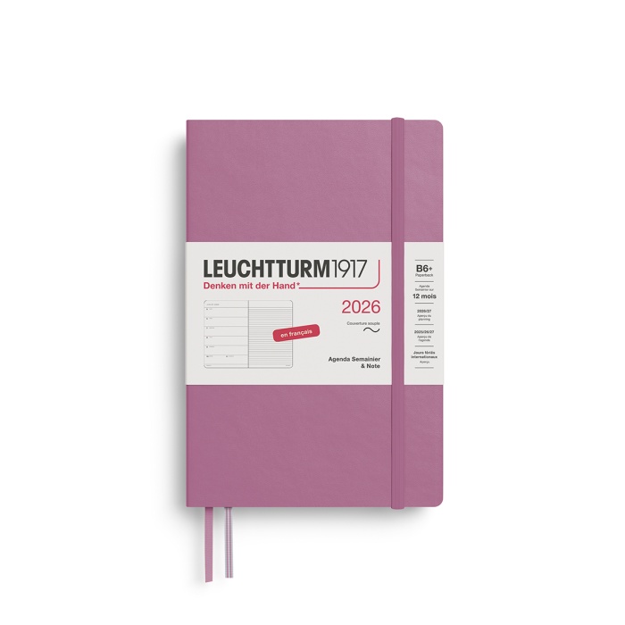 Agenda 2026 Semainier & Carnet B6+ Leuchtturm1917