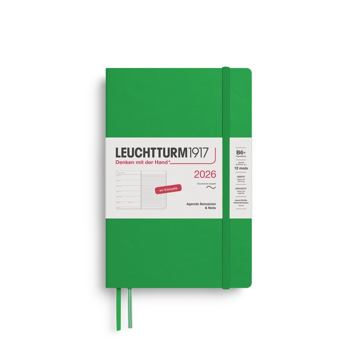 Agenda 2026 Semainier & Carnet B6+ Leuchtturm1917