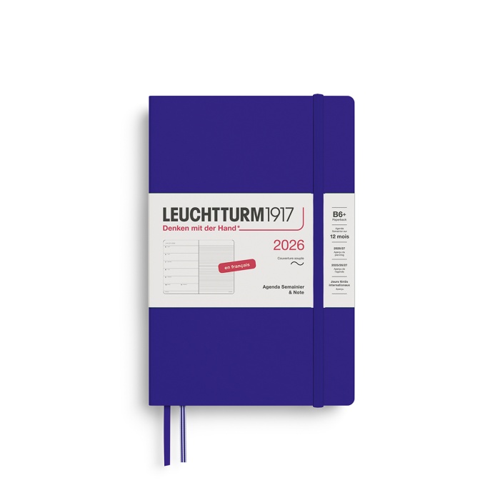 Agenda 2026 Semainier & Carnet B6+ Leuchtturm1917