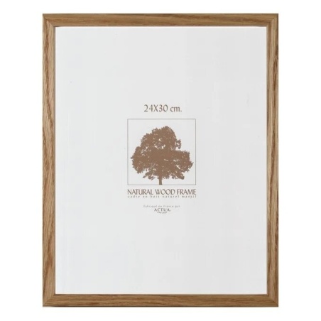 Cadre en chêne brut
