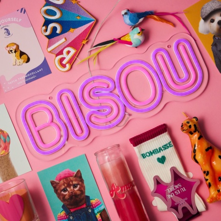 Lampe néon Bisous LED Atelier Jasmin