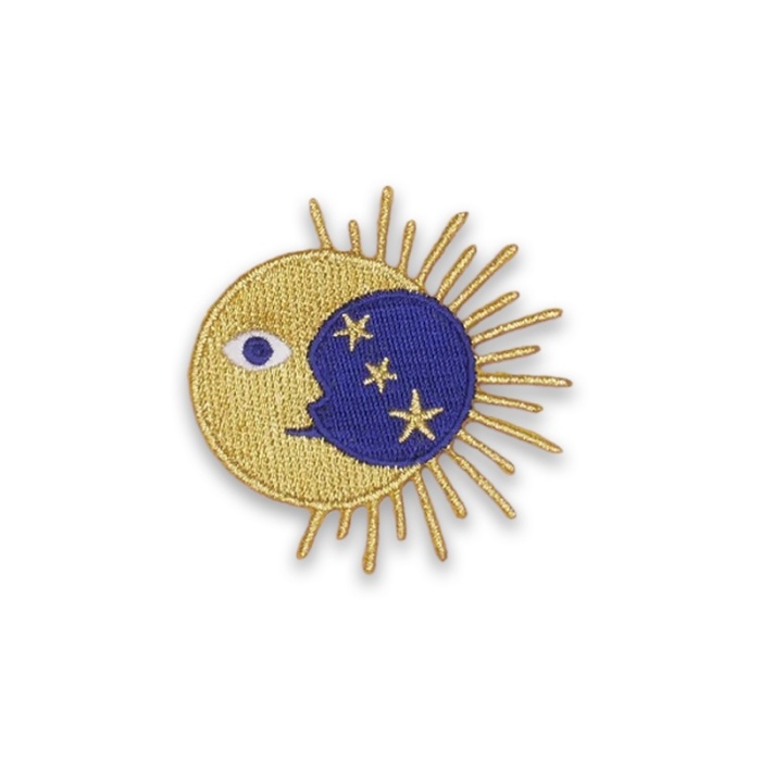 Patch thermocollant Soleil lunaire Malicieuse