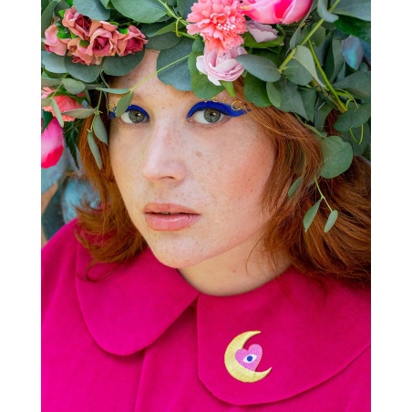 Patch thermocollant Lune adorée Malicieuse