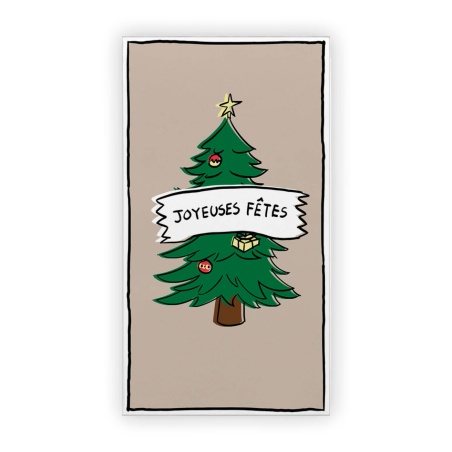 Set de 15 serviettes rectangulaires en papier Opjet