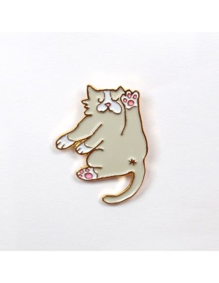 Pin's Chat Yoga Coucou Suzette