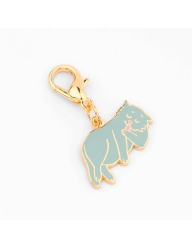 Porte-clés Chat gris Coucou Suzette