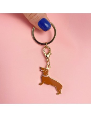 Porte-clés Teckel Coucou Suzette