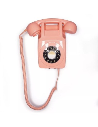 Téléphone mural 746 rose GPO Retro