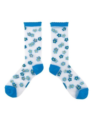 Chaussettes transparentes Hibiscus Coucou Suzette