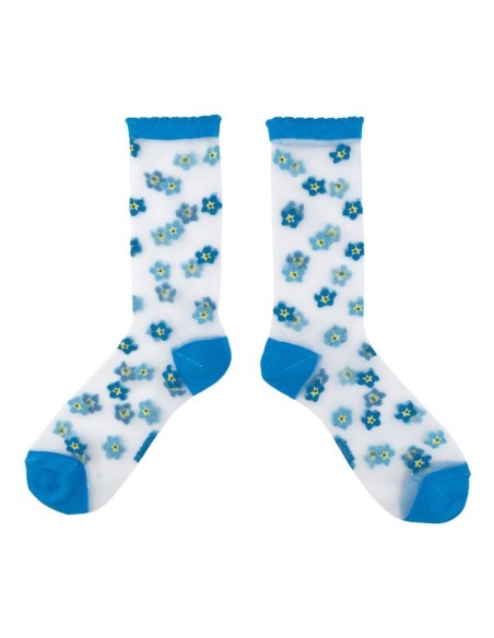 Chaussettes transparentes Hibiscus Coucou Suzette