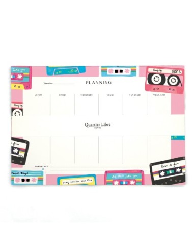 Planning Mix Tape Quartier Libre