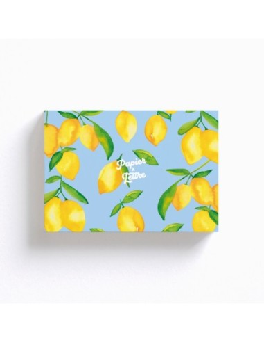 Coffret de Papier à Lettre Citrons Quartier Libre