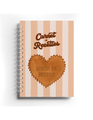 Carnet de Recettes Coeur de Beurre Quartier Libre